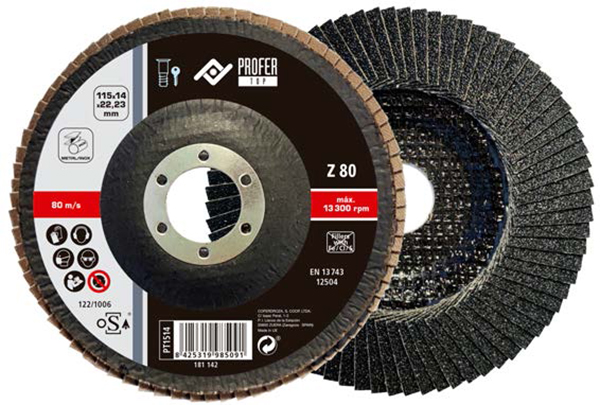 DISCO LAMINAS POLIFAN Z60 PT1515 PROFER TOP 115 MM