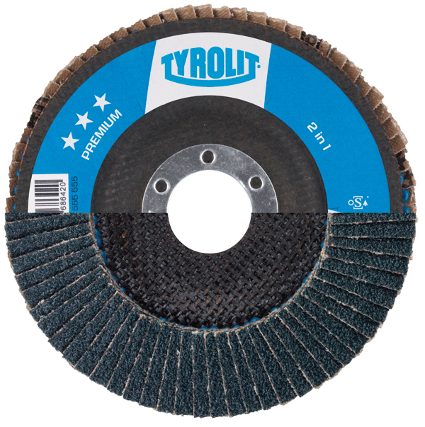 DISCO LAMINAS ZIRCONIO ZA60B 27A-668644 TYROLIT PREMIUM 115X22 MM