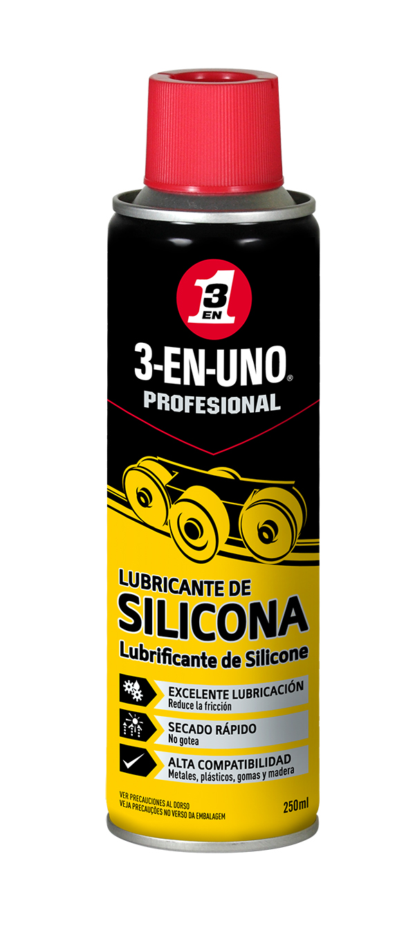 ACEITE LUBRICANTE AEROSOL C/SILI 34468 3 EN 1 250 ML