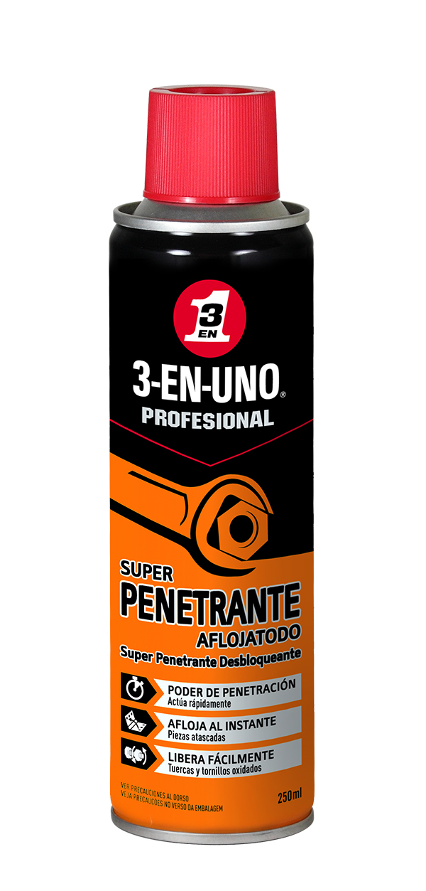 ACEITE PENETRANTE AFLOJATODO 34528 3 EN 1 250 ML