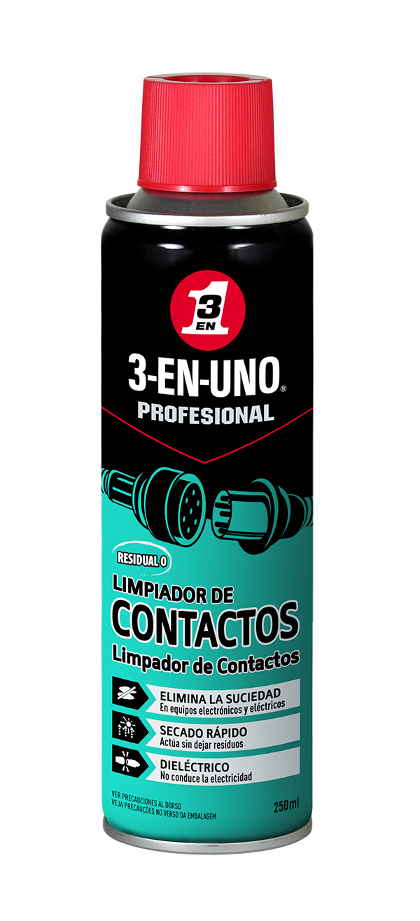 LIMPIADOR CONTACTOS 34474 3 EN 1 250 ML