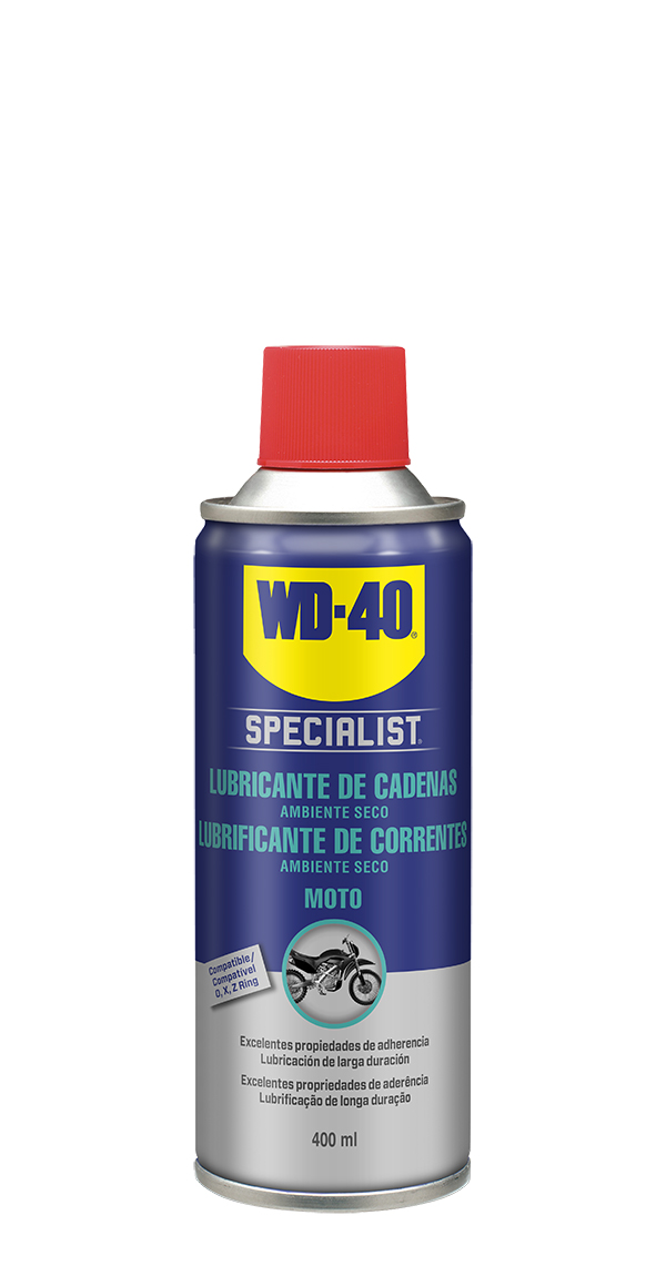 ACEITE LUBRICANTE CADENAS MOTO 34074 WD-40 400 ML