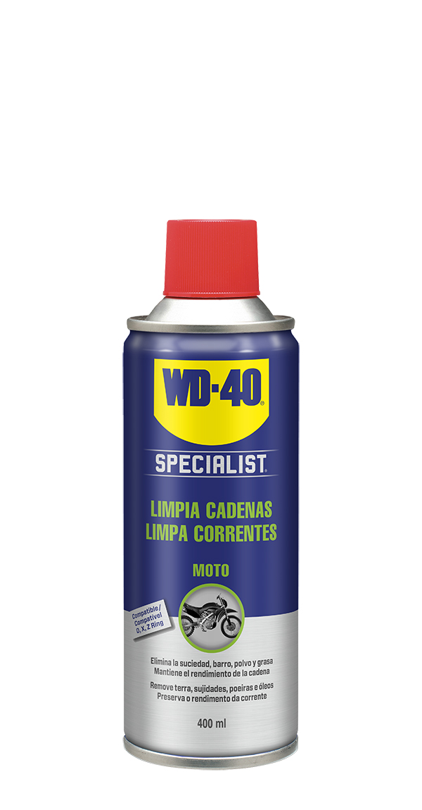 LIMPIADOR CADENAS MOTO 34138 WD-40 400 ML