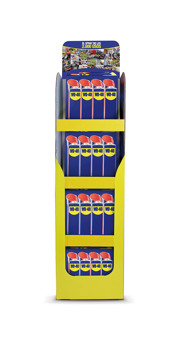 ACEITE MULTIUSO EXPOSITOR 48 B 341431 WD-40 500 ML