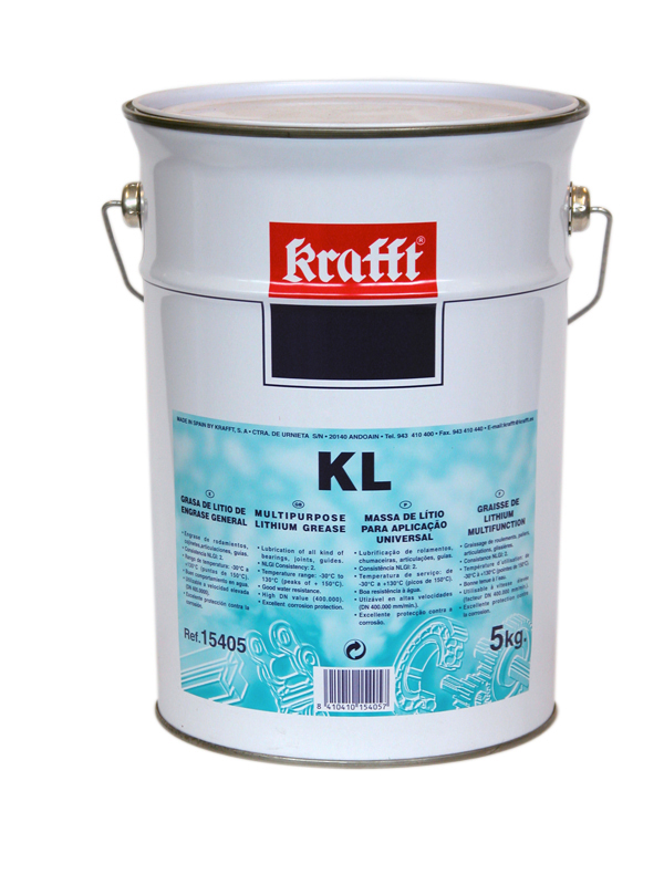 GRASA LITIO ENGRASE GENERAL KL 15405 KRAFFT 5 KG