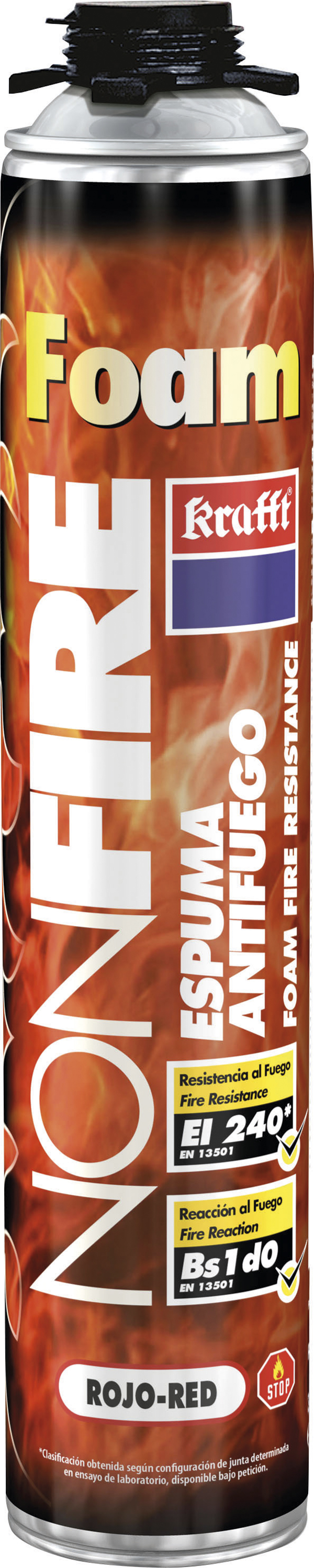 ESPUMA POLIURET 240 PISTOLA 50185 NONFIRE 750 ML