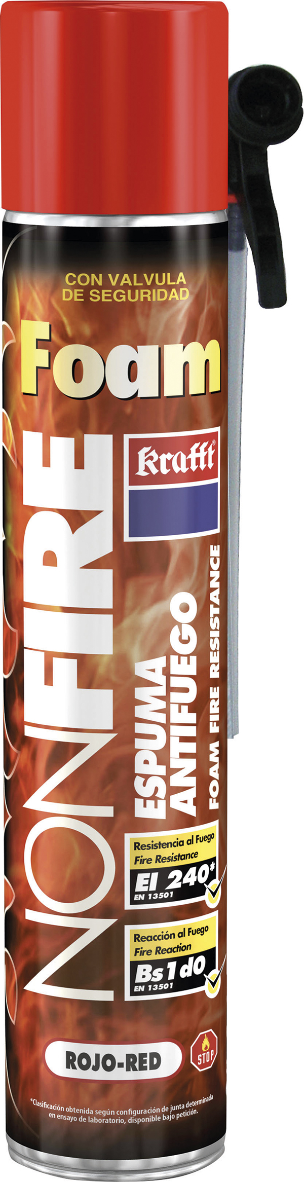 ESPUMA POLIURET 240 CANULA 50180 NONFIRE 750 ML