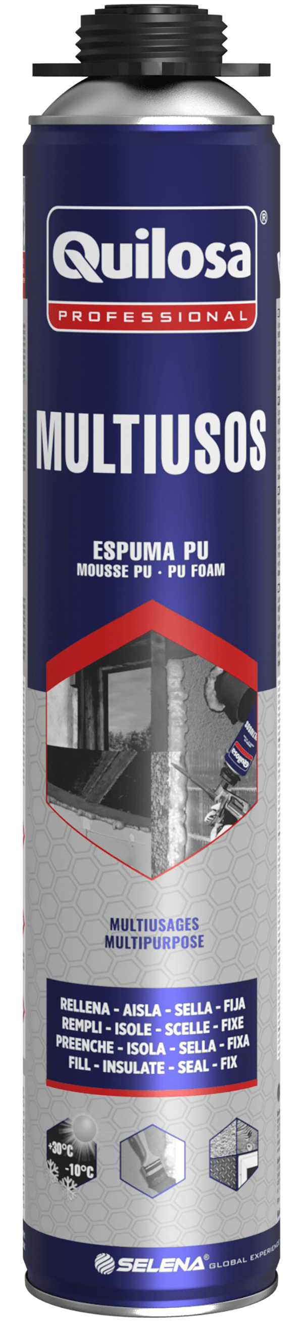 ESPUMA PU MULTIUSO PISTOLA 10051388.. QUILOSA 700 ML