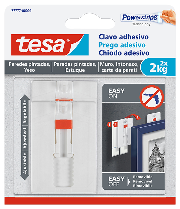 CLAVO ADHESIVO AJ PARED PIN 2K 77777-00001-01 SMART MOUNTING -