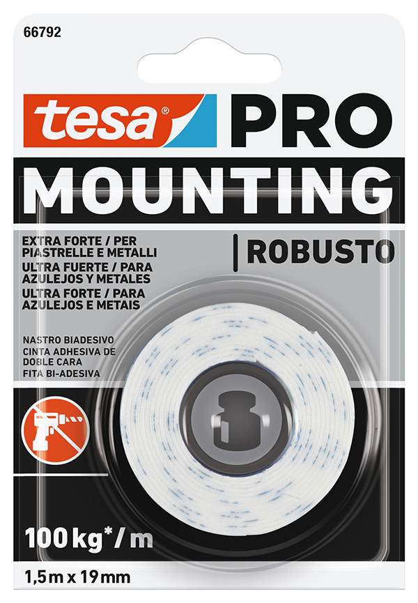CINTA DOBLE CARA 66792-00002-01 TESA 1,5MTX19MM