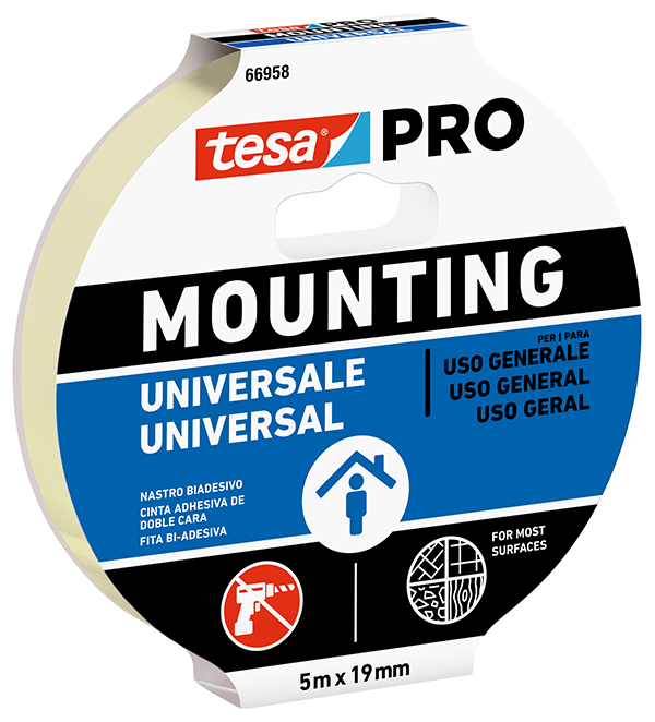 CINTA DOBLE CARA 66958-00004-01 TESA 5MTX19 MM