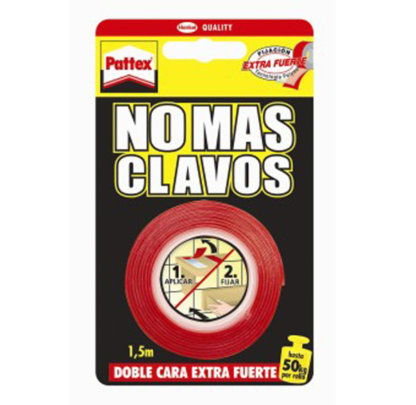 CINTA DB CARA ROLLO N M CLAVOS 1403701 PATTEX -