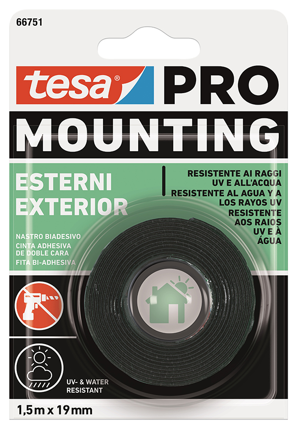 CINTA DB CARA MONTAJE TTE 66751-00002-01 TESA 1,5MTX19MM