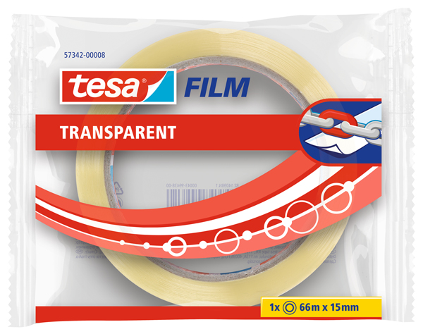 PAPEL ADHESIVO 57342-00008-01 TESA- FILM 66 MX15 MM