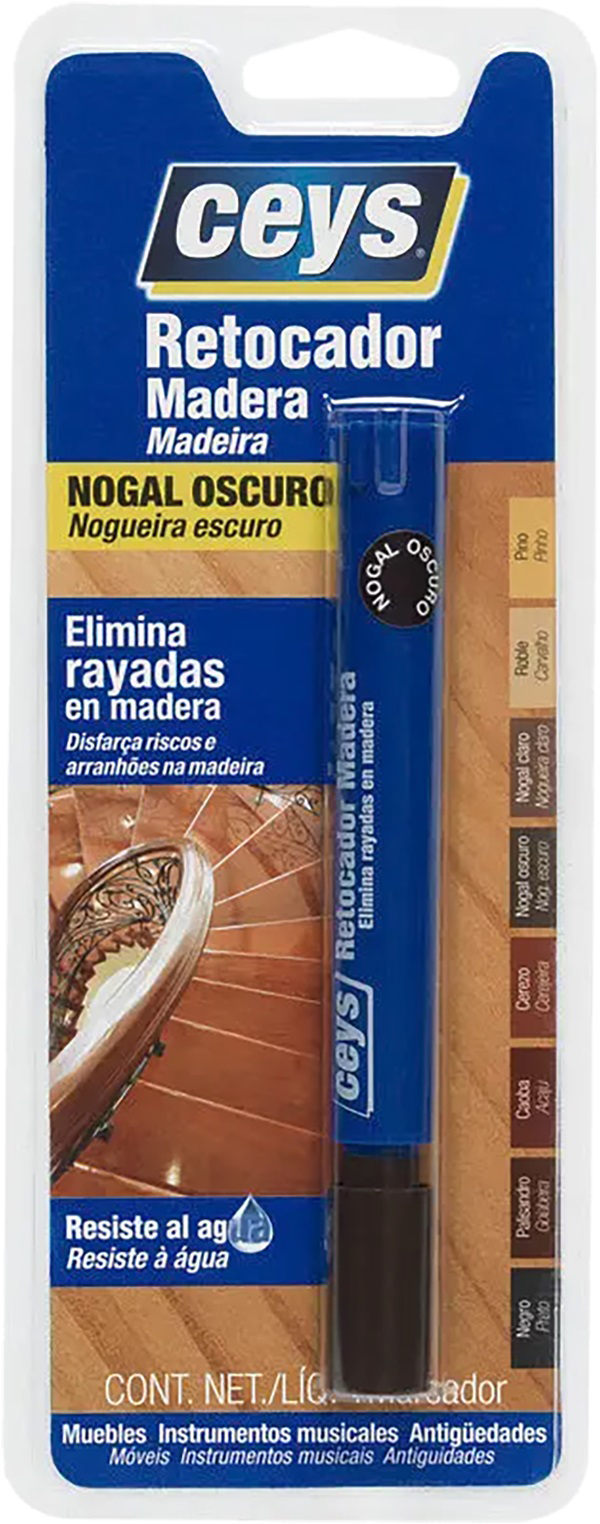RETOCADOR MADERA NOGAL OSCURO 505201 CEYS -