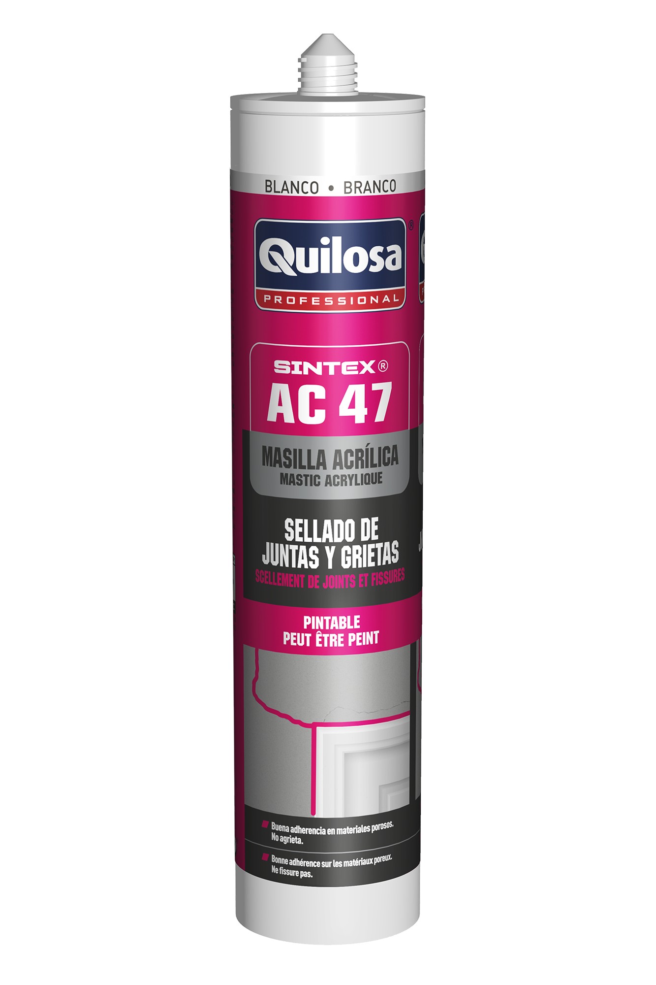 MASILLA ACRILICA AC-47 GRIS 52027 SINTEX 300 ML