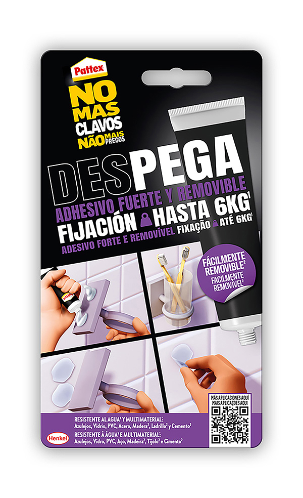 ADHESIVO MONTAJE REMOVIBLE 2970832 HENKEL 44 G