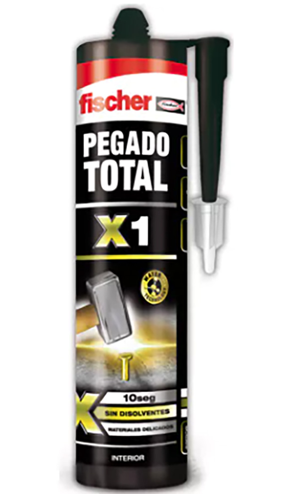 ADHESIVO MONTAJE PEGADO TOTAL X1 514857 FISCHER 300 ML