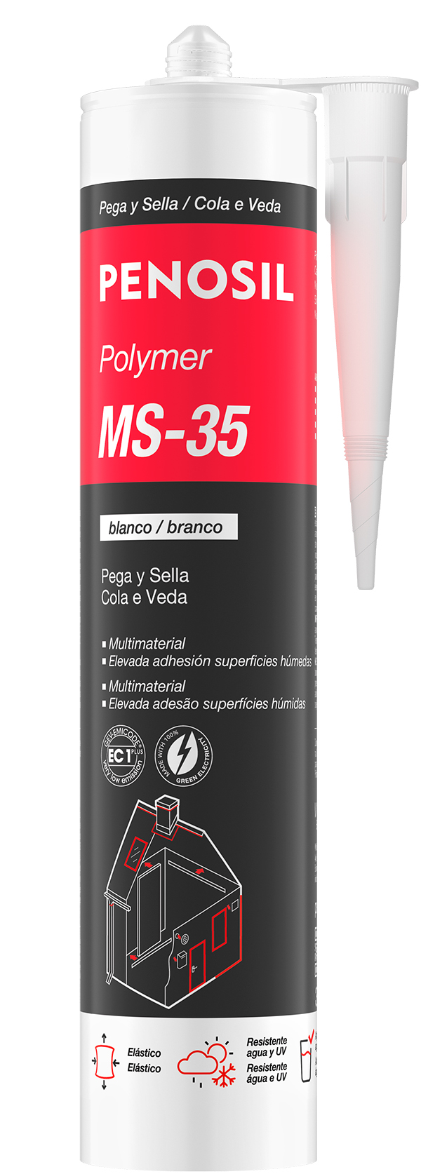ADHESIVO MONTAJE PENOSIL MS TURBO PENOSIL 290 ML