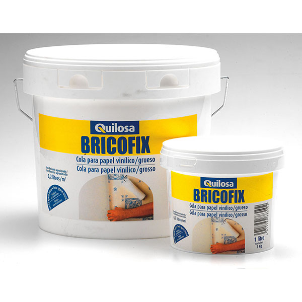 COLA EMPAPELAR BRICOFIX 10043882 QUILOSA 1 L