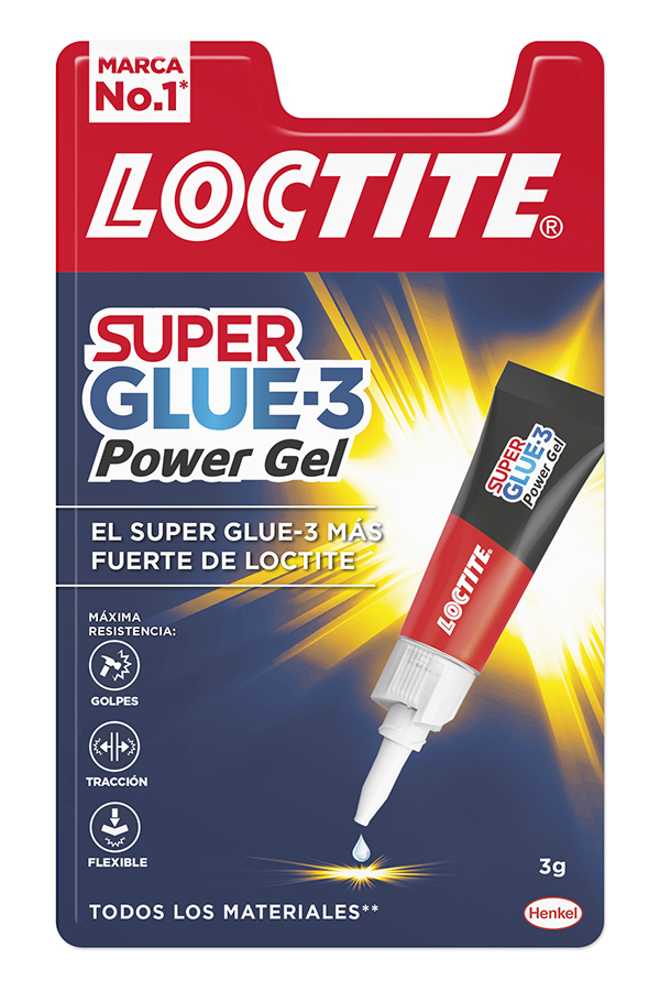 PEGAMENTO INSTANT POWER GEL 2640067 LOCTITE 3 G