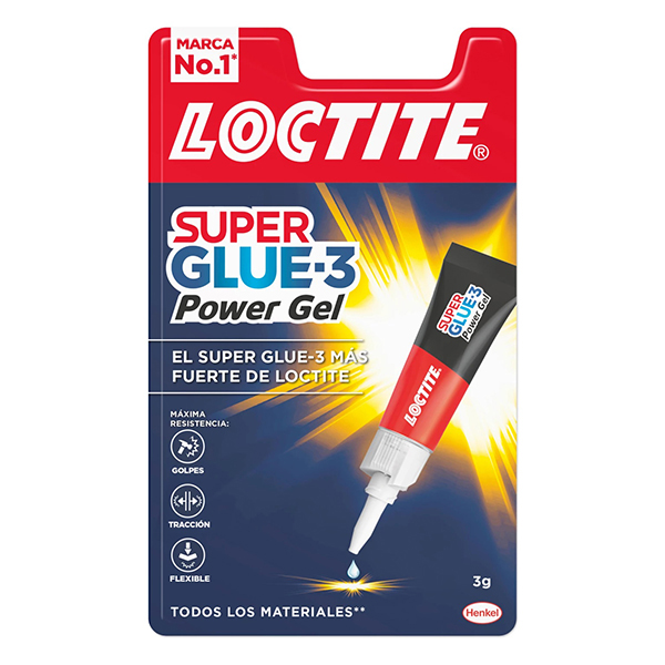 PEGAMENTO INSTANT GEL REPOSICIONABLE 2943113 LOCTITE 3 G