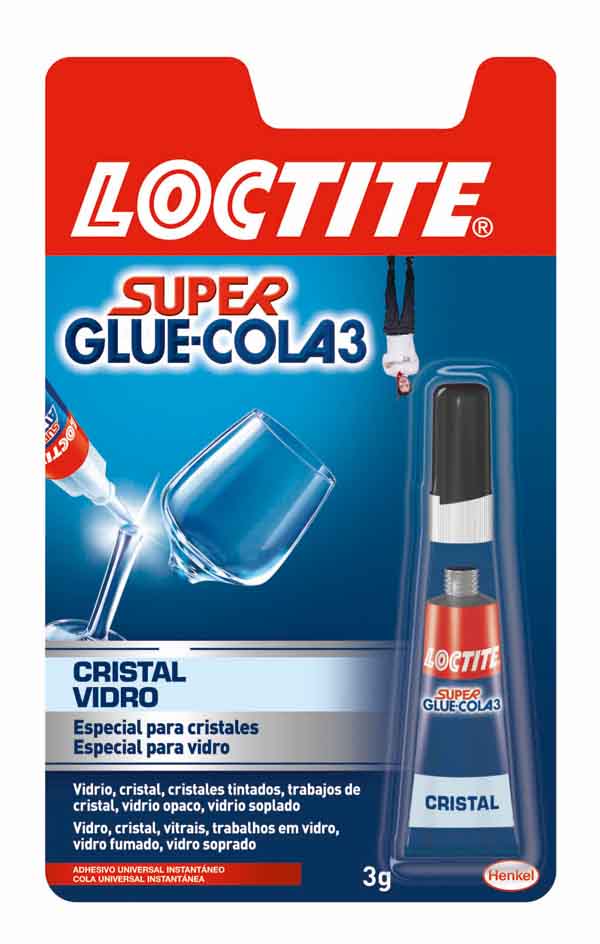 PEGAMENTO INSTA S.GLUE CRISTAL 2641332 LOCTITE 3 G