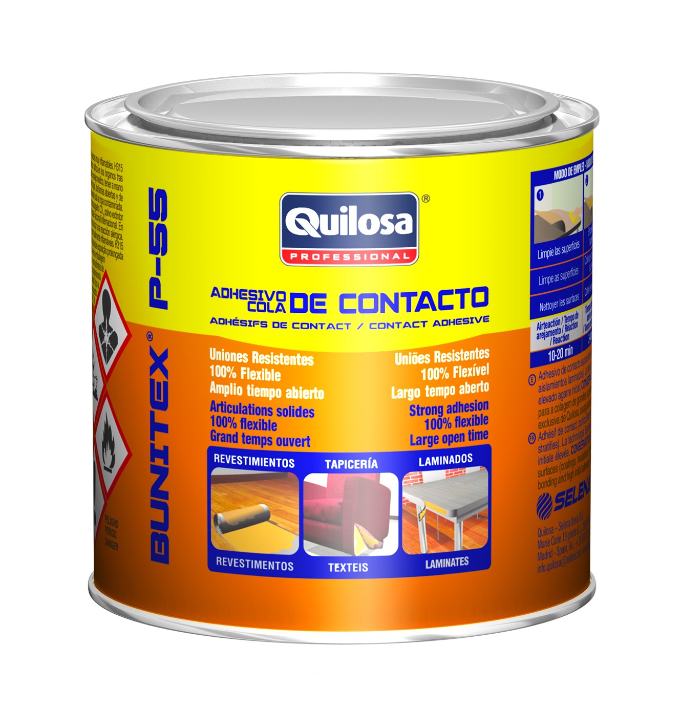 PEGAMENTO IMPACTO BUNITEX P 55 32680 QUILOSA 0,25 L