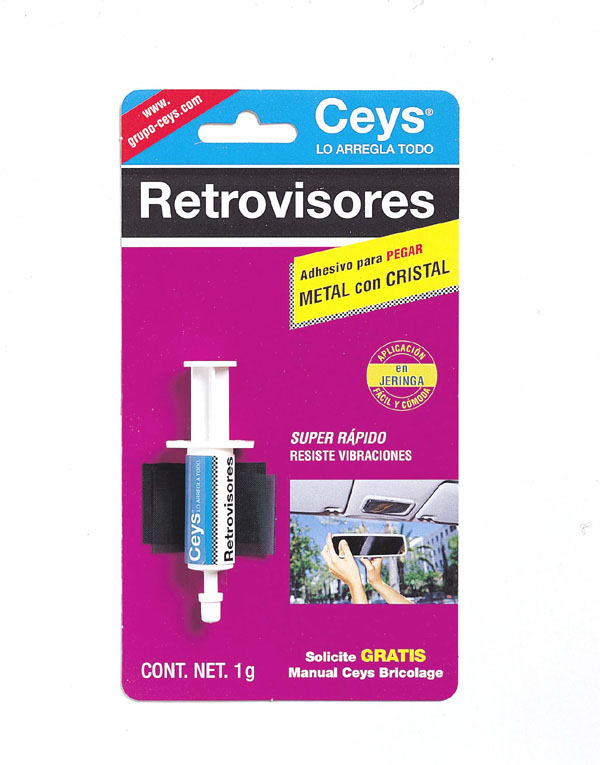 ADHESIVO RETROVISORES 501020 CEYS 1 G