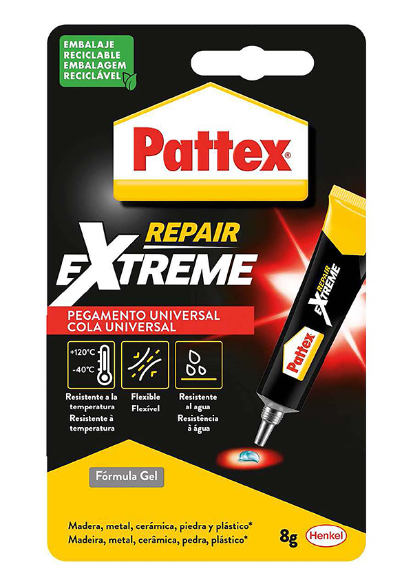ADHESIVO REPARA EXTREME 2906354 PATTEX 8 GR