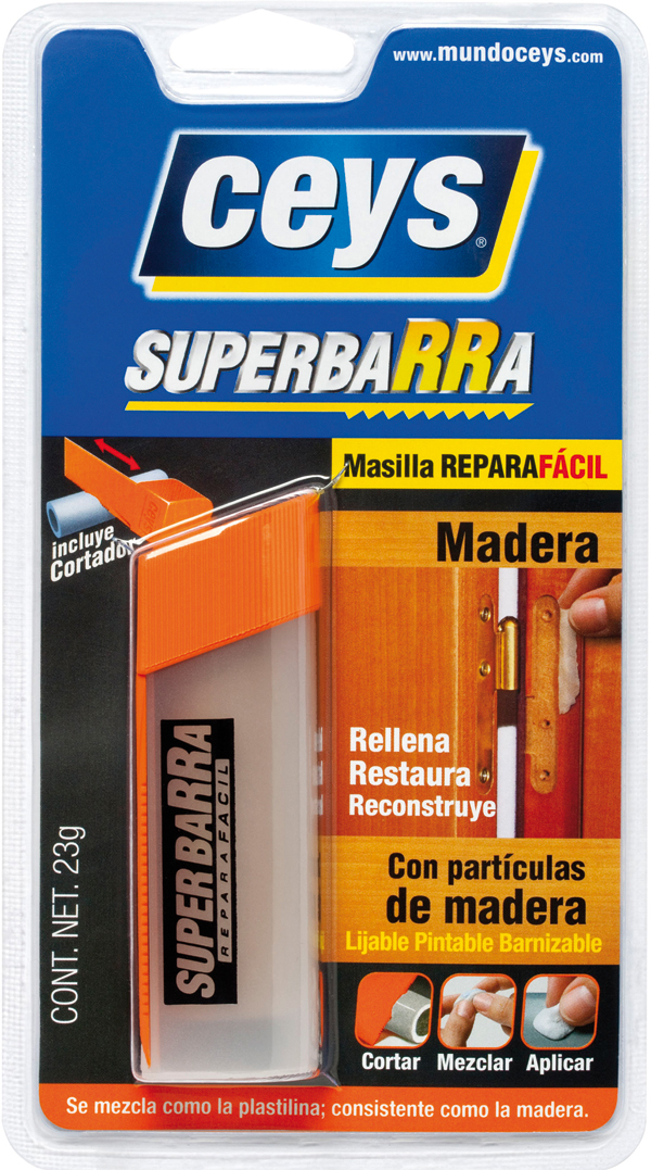 REPARADOR EPOXI BARRA MADERA 505025 CEYS 23 G