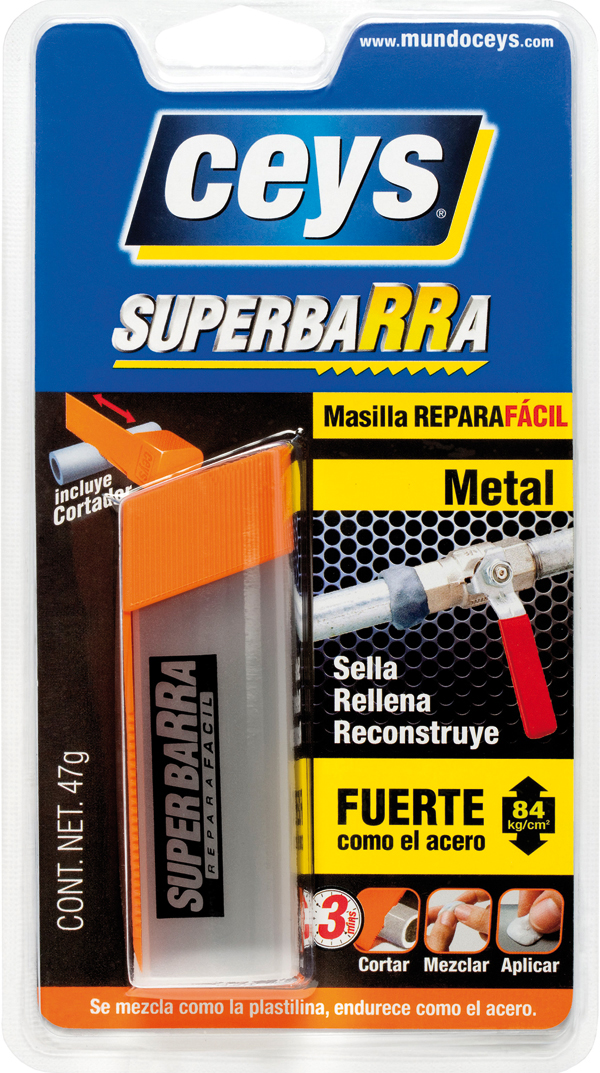 REPARADOR EPOXI BARRA METAL 505026 CEYS 47 G