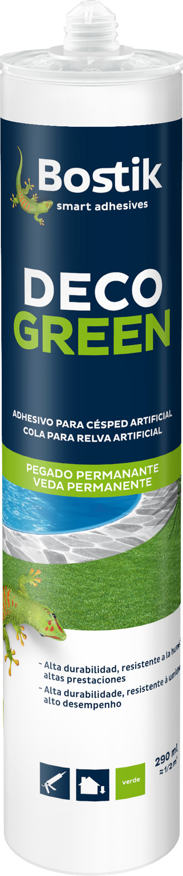 CARTUCHO POLIURETANO P/CESPED 30604330 BOSTIK 290 ML