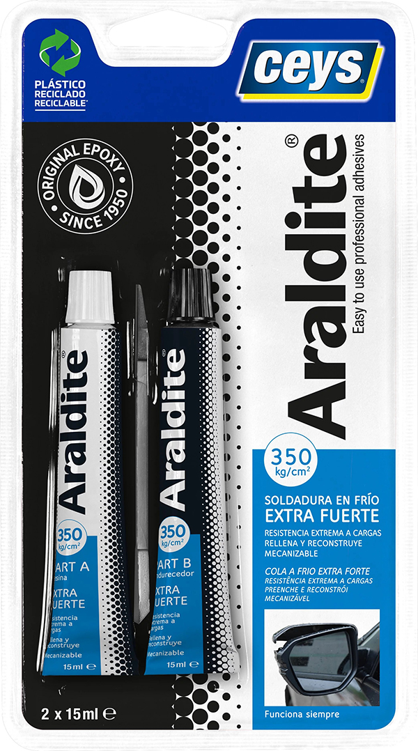 PEGAMENTO STANDAR TUBO GRANDE 510107 ARALDIT 15+15 ML