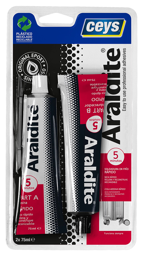 PEGAMENTO RAPIDO PROFES.BLISTE 510204 ARALDIT 75+75 ML