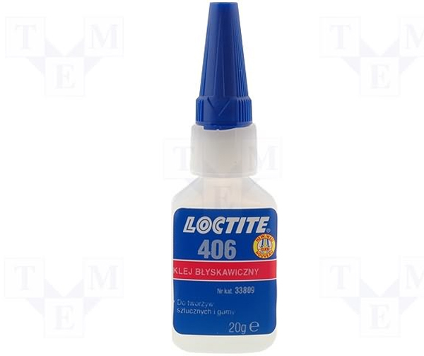 ADHESIVO RAPIDO ELASTOMEROS 406 LOCTITE 20 G