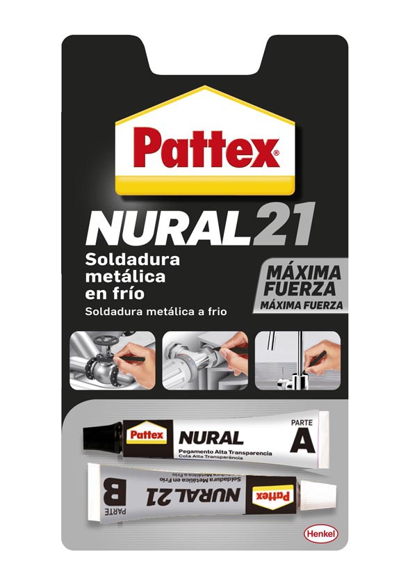 PEGAMENTO ALUMINIO NURAL 21 2904377 PATTEX 22 ML
