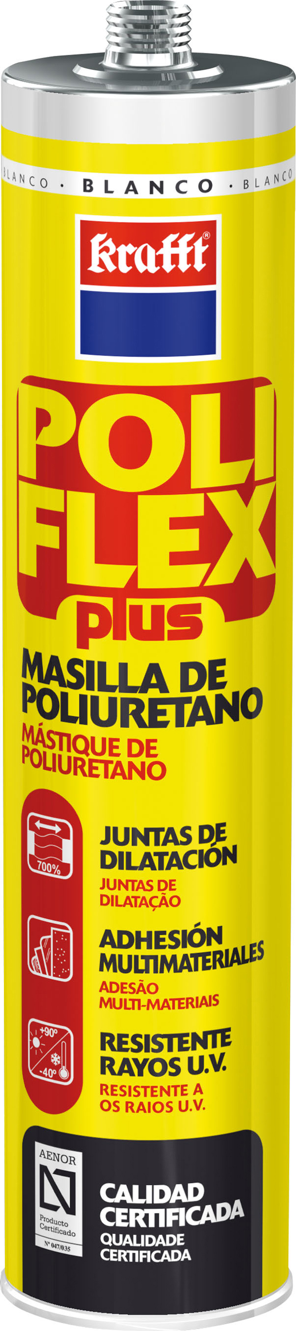 SELLADOR ADH POLIURETANO BLANC 50023.. POLIFLEX 300 ML