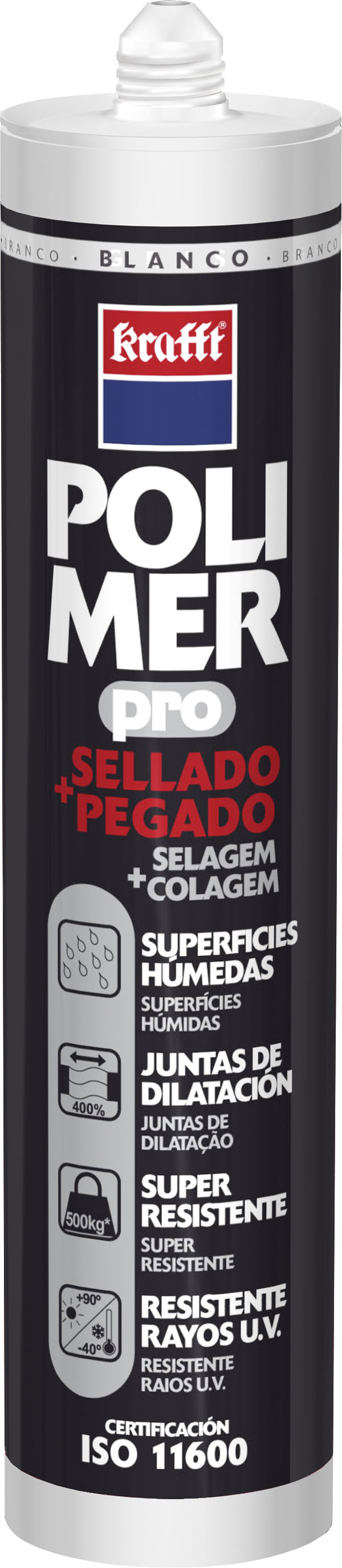 SELLADOR ADH POLIURETANO GRIS 59913 POLIMER PRO 300 ML
