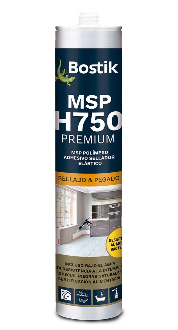 SELLADOR ADHESIVO H750 NEGRO 30623882 BOSTIK 290 ML