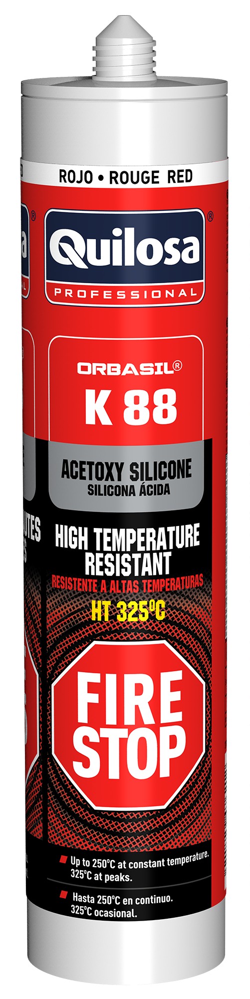 SILICONA ALTAS TEMPERATURAS K-88 10043795 ORBASIL 310 ML