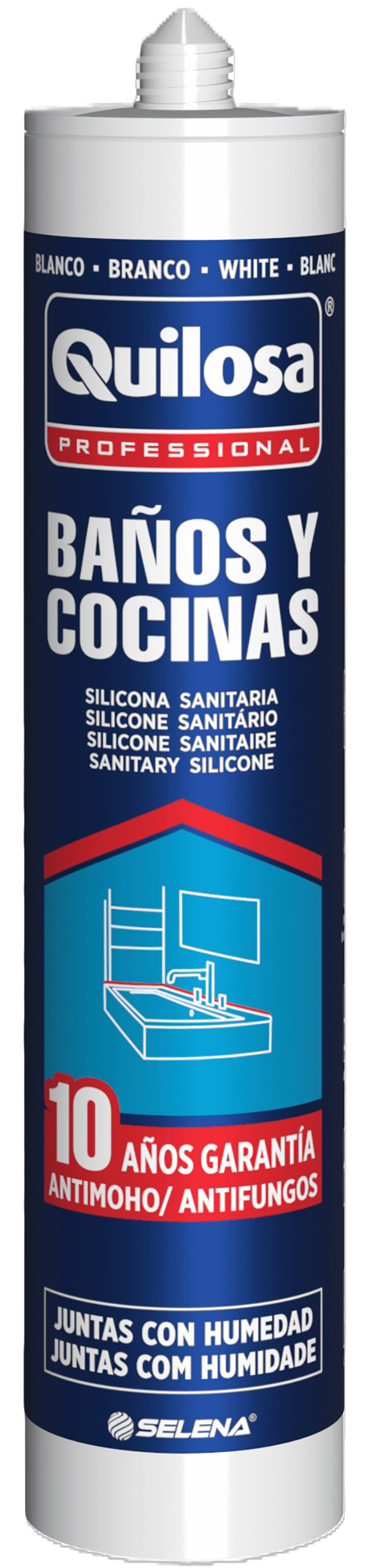SILICONA SANITARIOS BLANCA 43737 ORBASIL K93 300 ML