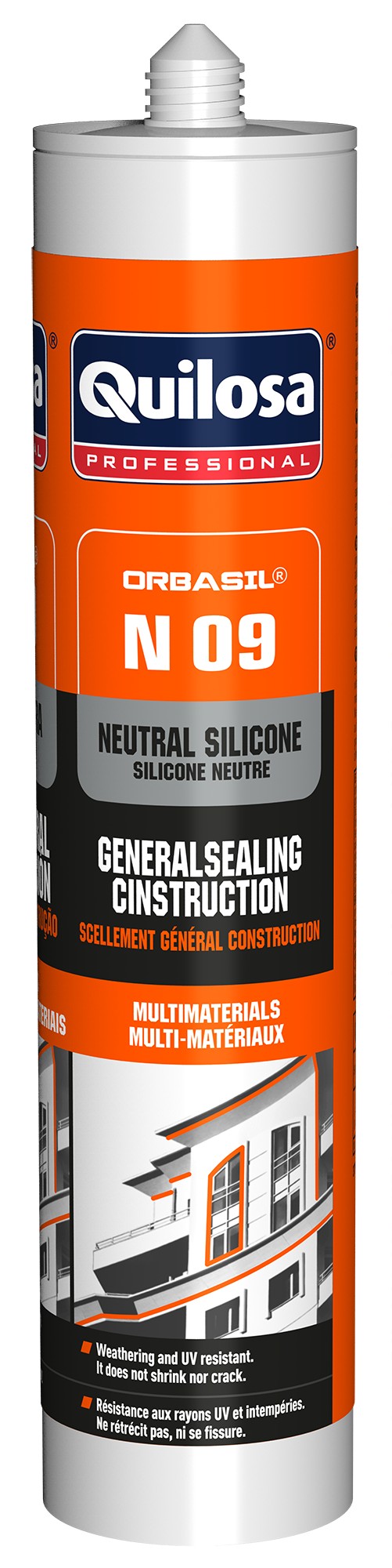 SILICONA NEUTRA BLANCA N 09 10043419 ORBASIL 300 ML