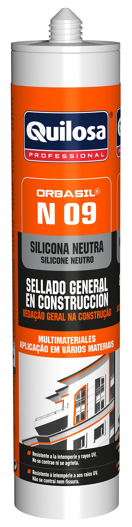 SILICONA NEUTRA TRANLUCIDO N 09 10043420 ORBASIL 300 ML