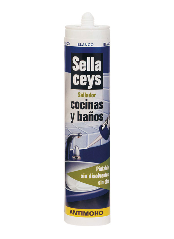 SILICONA CARTUCHO COCINA BLAN 505530 CEYS 280 ML