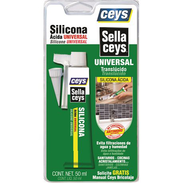 SILICONA TUBO BLANCA 505502 SELLACEYS 50 ML
