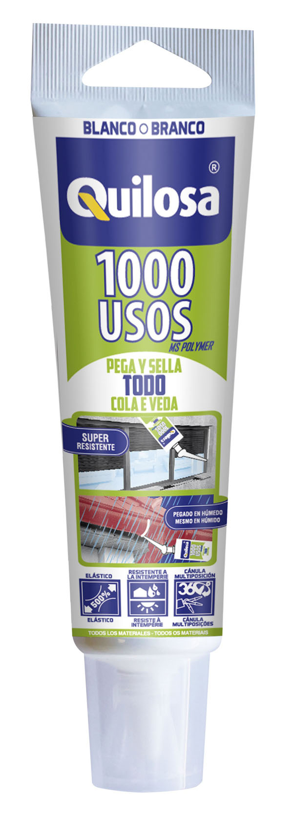 SILICONA TUBO BRICOLAJE BLANCO 10043043 ORBASIL 85 ML