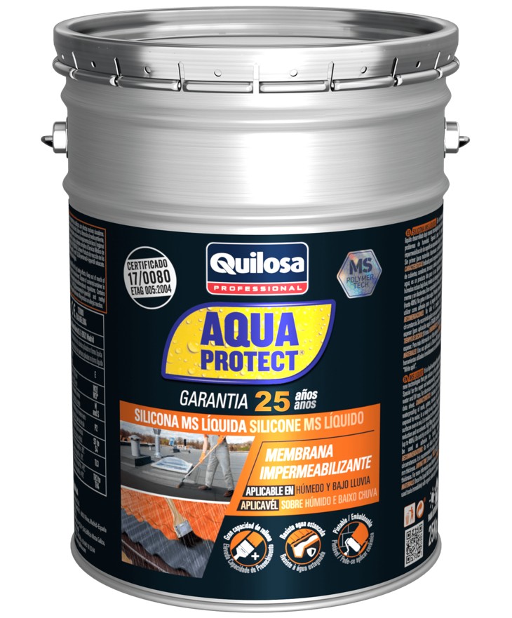 SILICONA LIQUIDA MS TERRACOTA 10042286 AQUA PROTEC 5 KG