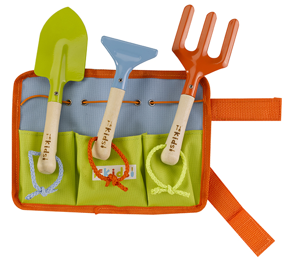 DELANTAL SET 3PZA PALA/RASTRILLO/HORQ NIÑOS 4720001 KIDS -
