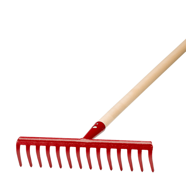 RASTRILLO ACERO C/MANGO 14 D PG0437 PROFER GREEN 35 CM